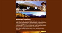 Desktop Screenshot of hotel-alpenhof-sulden.it