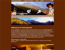 Tablet Screenshot of hotel-alpenhof-sulden.it